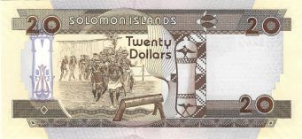 Solomon Islands 20 dollars P28b