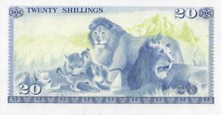 Kenya 20 Shillings, [P17]