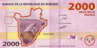 Burundi 2000 francs P52
