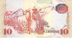 Lesotho 10 Maloti 1990