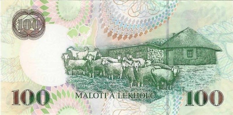 Lesotho 100 Maloti 2009