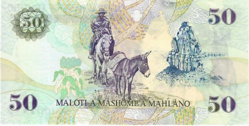Lesotho 50 Maloti 2009