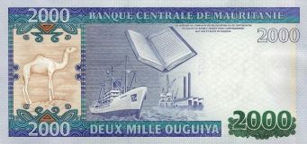 Mauritania 2,000 ouguiya 