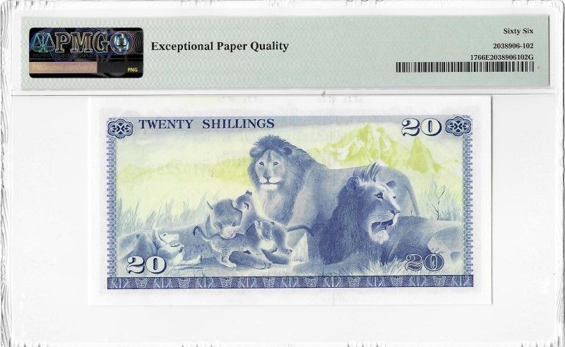 Kenya 20 Shillings, [P17]
