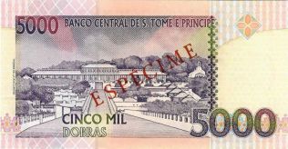 Sao Tome and Principe 5.000 dobras [P65bs]