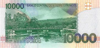 Sao Tome and Principe 10.000 dobras [P66a]