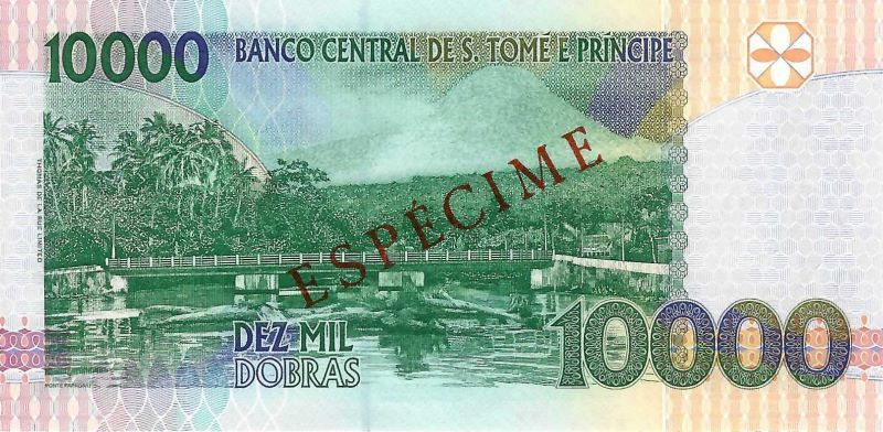 Sao Tome and Principe 10.000 dobras [P66as]