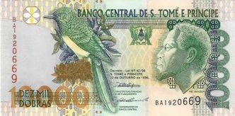 Sao Tome and Principe 10.000 dobras [P66b]