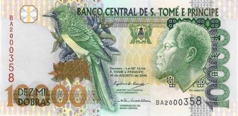Sao Tome and Principe 10.000 dobras [P66c]