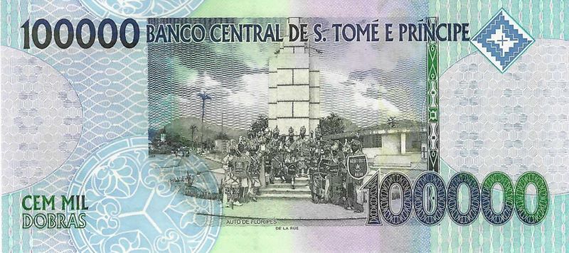 Sao Tome and Principe 100.000 dobras [P69b]
