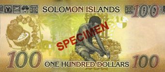 Solomon Islands 100 dollars Specimen 2023