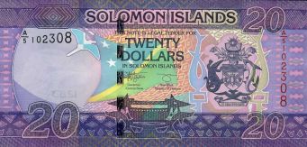 Solomon Islands 20 dollars 2023