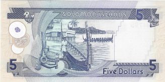Solomon Islands  5 dollars P26b