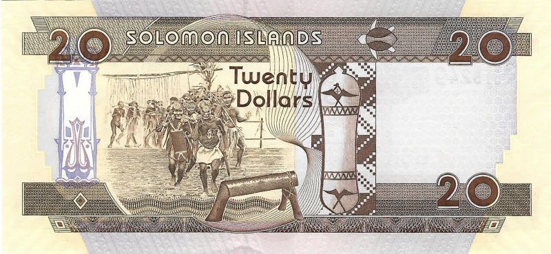 Solomon Islands 20 dollars P28b