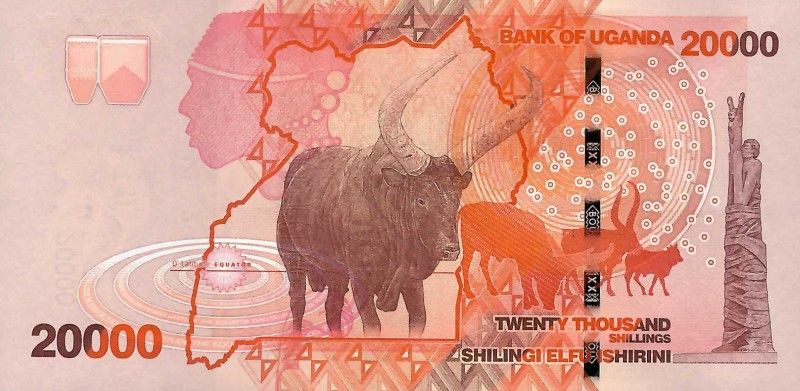 Uganda 20.000 shilling, P53fr
