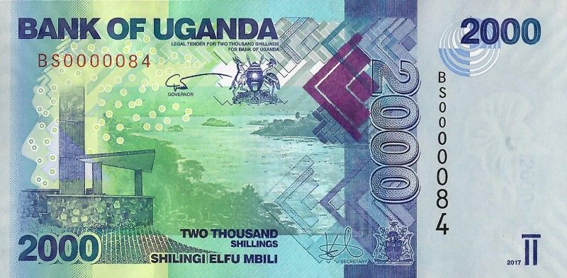 Uganda 2.000 shillings