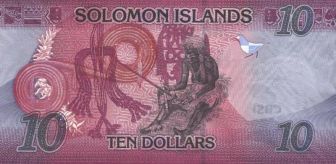 Solomon Islands 10 dollars P33az