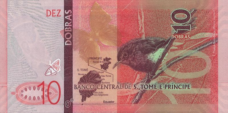 Sao Tome e Principe 10 Dobras