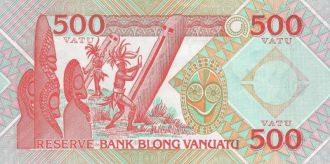 Vanuatu 500 Vatu