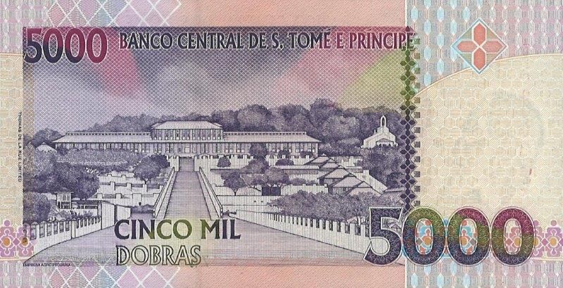 Sao Tome and Principe 5.000 dobras [P65a]