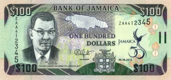 Jamaica $100 REPLACEMENT [P90]