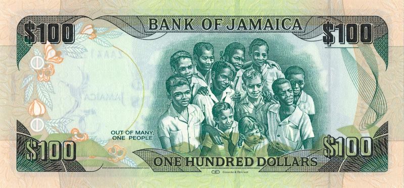 Jamaica $100 REPLACEMENT [P90]