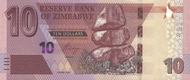 Zimbabwe $10